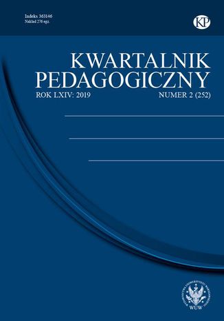 Kwartalnik Pedagogiczny 2019/2 (252) Adam Fijakowski - okadka ebooka
