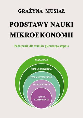 Podstawy nauki mikroekonomii Grayna Musia - okadka ebooka