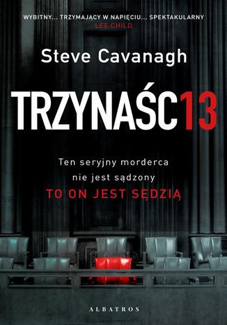 TRZYNACIE Steve Cavanagh - okadka ebooka