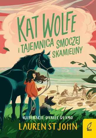 Kat Wolfe i tajemnica smoczej skamieliny. Tom 2 Lauren St. John - okadka audiobooka MP3
