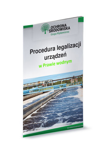 Procedura legalizacji urządzeń w Prawie wodnym Marcin Sarna - okładka ebooka