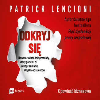 Odkryj się Patrick Lencioni - okładka audiobooka MP3