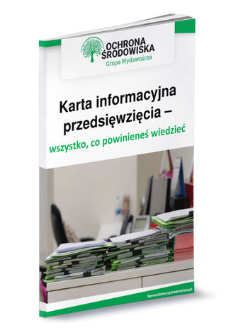 Okładka książki/ebooka Karta informacyjna przedsięwzięcia - wszystko,co powinieneś wiedzieć