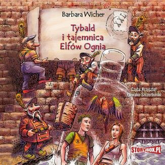 Tybald i tajemnica Elfw Ognia Barbara Wicher - okadka audiobooka MP3