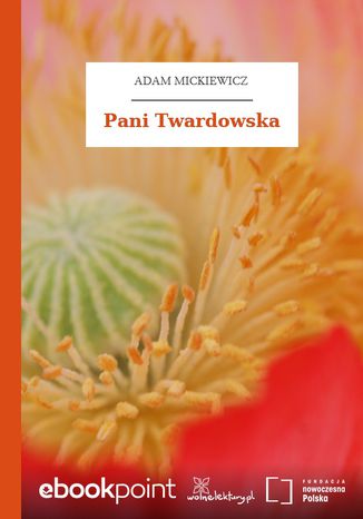 Pani Twardowska Adam Mickiewicz - okadka audiobooka MP3