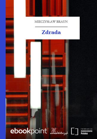 Zdrada Mieczysaw Braun - okadka audiobooka MP3