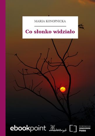 Co sonko widziao Maria Konopnicka - okadka ebooka
