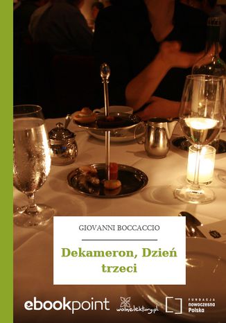 Dekameron, Dzie trzeci Giovanni Boccaccio - okadka audiobooka MP3