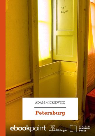 Petersburg Adam Mickiewicz - okadka ebooka