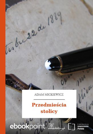 Przedmiecia stolicy Adam Mickiewicz - okadka audiobooka MP3