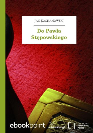 Do Pawa Stpowskiego Jan Kochanowski - okadka audiobooks CD