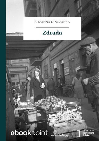Zdrada Zuzanna Ginczanka - okadka ebooka