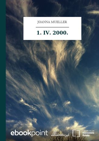 1. IV. 2000 Joanna Mueller - okadka ebooka