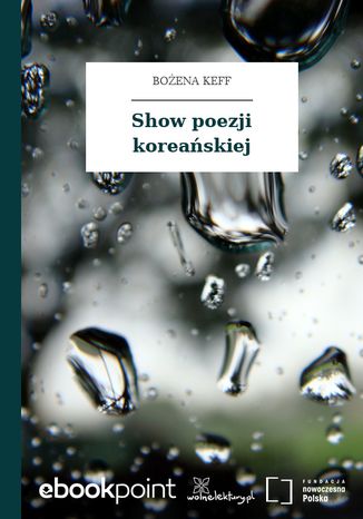 Okładka:Show poezji koreańskiej 