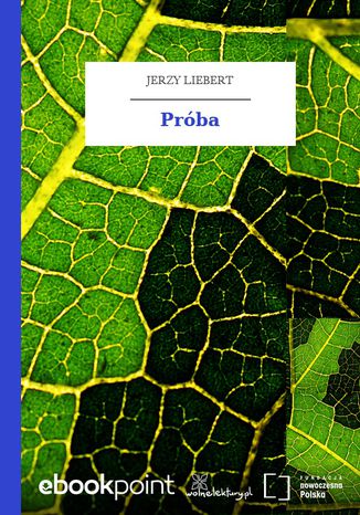 Prba Jerzy Liebert - okadka audiobooks CD