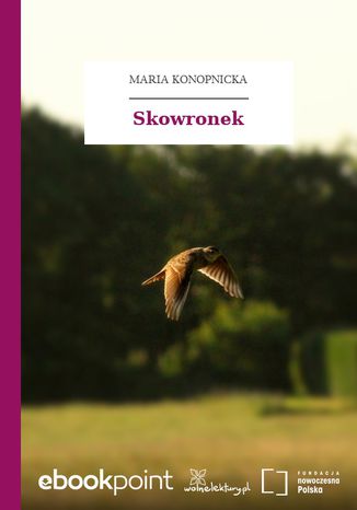 Skowronek Maria Konopnicka - okadka audiobooks CD