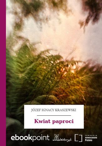 Kwiat paproci Jzef Ignacy Kraszewski - okadka ebooka