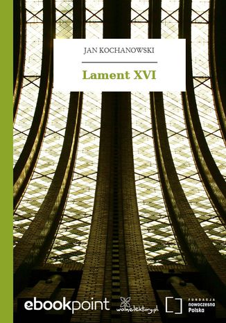 Lament XVI Jan Kochanowski - okadka audiobooks CD
