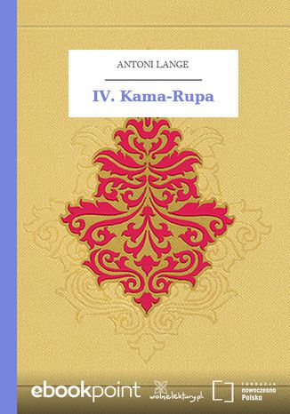 IV. Kama-Rupa Antoni Lange - okadka audiobooks CD
