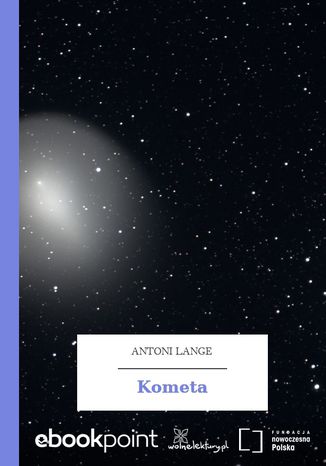 Kometa Antoni Lange - okadka ebooka