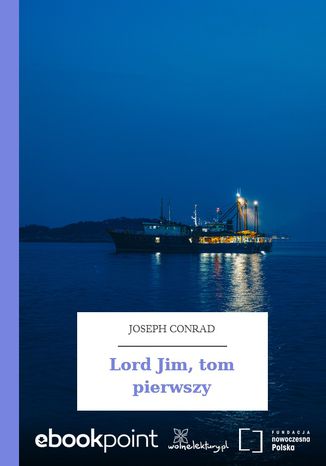 Lord Jim, tom pierwszy Joseph Conrad - okadka ebooka