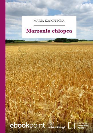 Marzenie chopca Maria Konopnicka - okadka audiobooks CD