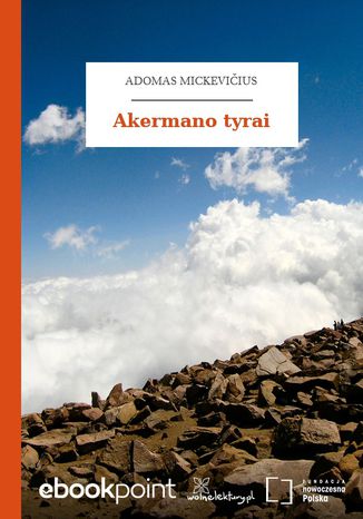 Akermano tyrai Adam Mickiewicz - okadka audiobooks CD