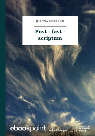 Post - fast - scriptum Joanna Mueller - okadka ebooka