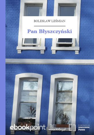Pan Byszczyski Bolesaw Lemian - okadka audiobooks CD