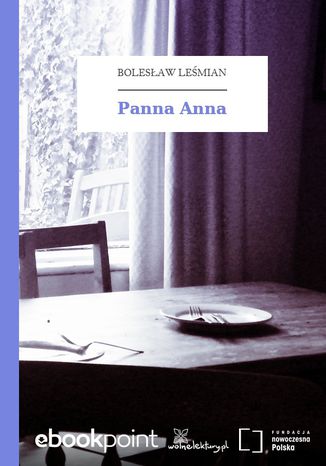 Panna Anna Bolesaw Lemian - okadka ebooka