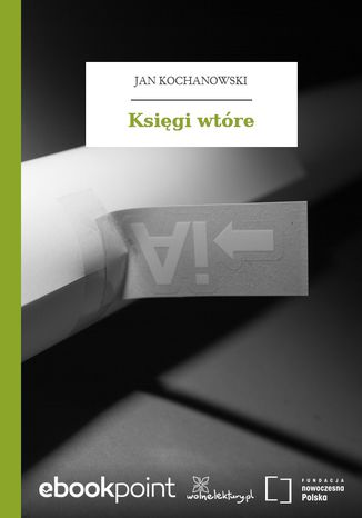 Ksigi wtre Jan Kochanowski - okadka ebooka