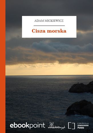 Cisza morska Adam Mickiewicz - okadka ebooka