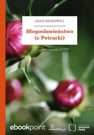 Bogosawiestwo (z Petrarki) Adam Mickiewicz - okadka ebooka