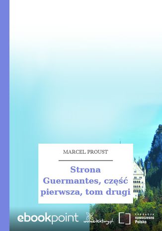 Okładka:Strona Guermantes, część pierwsza, tom drugi 