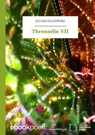 Threnodie VII Jan Kochanowski - okadka audiobooks CD