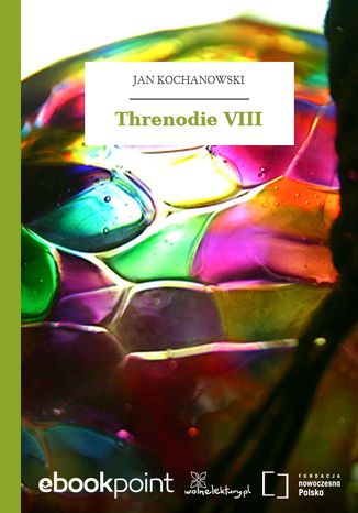 Threnodie VIII Jan Kochanowski - okadka audiobooks CD