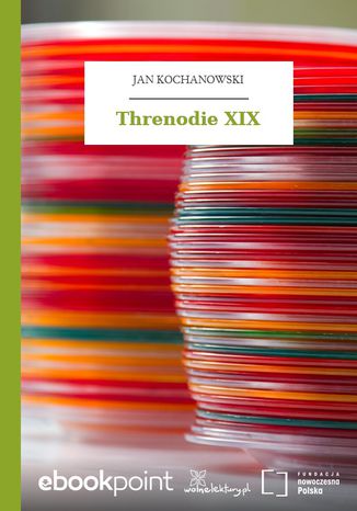 Threnodie XIX Jan Kochanowski - okadka audiobooks CD