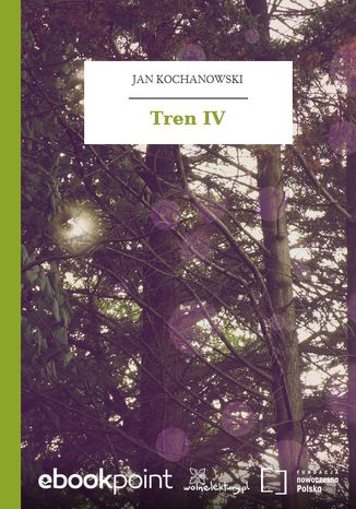 Tren IV Jan Kochanowski - okadka audiobooks CD