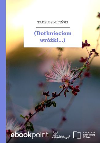 (Dotkniciem wrki...) Tadeusz Miciski - okadka audiobooks CD