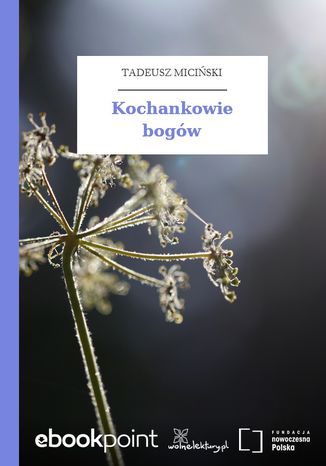 Kochankowie bogw Tadeusz Miciski - okadka ebooka