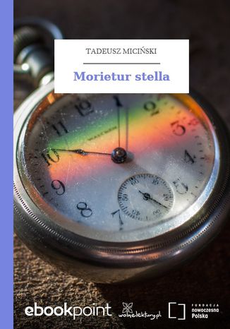 Morietur stella Tadeusz Miciski - okadka audiobooks CD