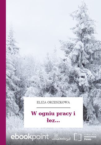 W ogniu pracy i ez Eliza Orzeszkowa - okadka ebooka