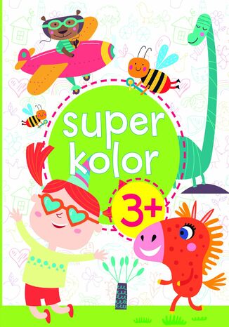 Superkolor 3+ Monika Kalinowska - okadka audiobooks CD