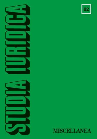 Studia Iuridica, nr 82