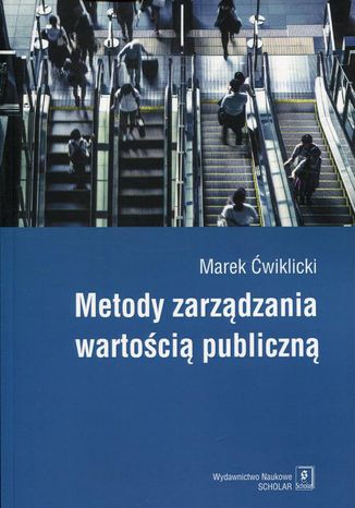 Okładka:Metody zarządzania wartością publiczną 