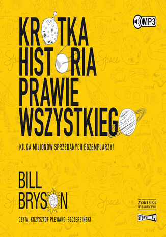 Krótka historia prawie wszystkiego Bill Bryson - okładka audiobooka MP3