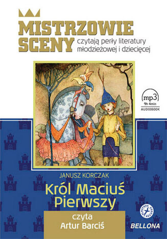 Krl Maciu Pierwszy, ksika audio Janusz Korczak - okadka audiobooks CD