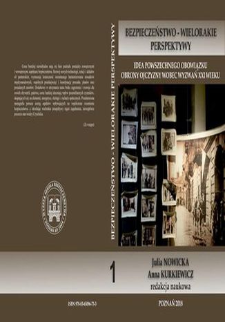 Idea powszechnego obowizku obrony Ojczyzny wobec wyzwa XXI wieku Anna Kurkiewicz, Julita Nowicka - okadka audiobooks CD