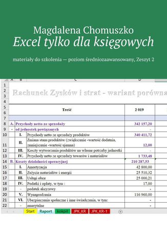 Excel tylko dla księgowych Zeszyt 2 Magdalena Chomuszko - okładka audiobooka MP3