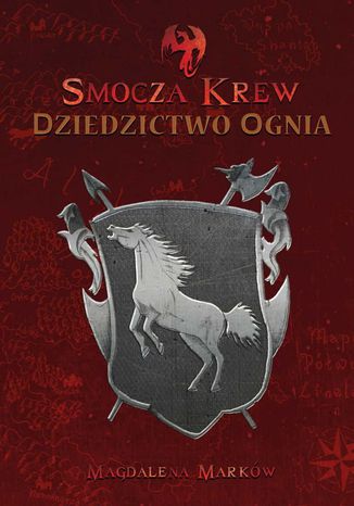 Smocza Krew-- Dziedzictwo ognia Magdalena Markw - okadka audiobooks CD